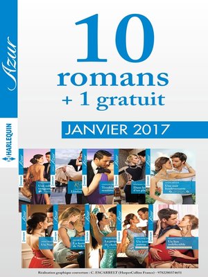 cover image of 10 romans Azur + 1 gratuit (n°3785 à 3794--Janvier 2017)